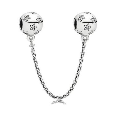 Imagem de Berloque De Prata 925 Com Margarida, Borboleta E Coração Para Pulseira