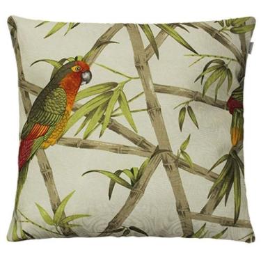 Imagem de Capa de Almofada Jacquard Araras 45x45cm - Adomes