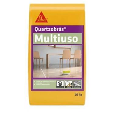 Imagem de Rejunte Quartzobras Cinza Grey 20 Kg (organico) - Sika