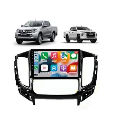 Imagem de Kit Multimídia L200 Triton Ar Digital 2016 / 2023 9 Pol Android Carplay 2/64GB - adak 2964-G2