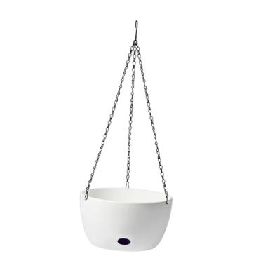 Imagem de Fenteer Cesto suspenso para plantas, vaso decorativo para ambientes internos e externos, S