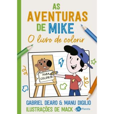 Imagem de As aventuras de Mike - o livro de colorir