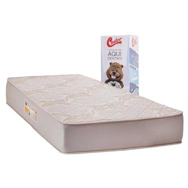 Imagem de Colchão Solteiro Molas Ensacadas a Vácuo Visco Gel  Comfort Double Face Bed in Box (88x188x25) - Castor