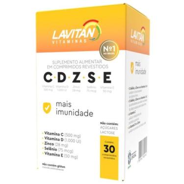 Imagem de Lavitan Imunidade CDZSE 30 Cp - CIMED