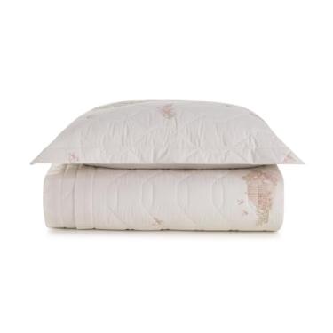 Imagem de Cobreleito Solteiro Karsten Colcha Infantil Percal 200 Fios 100% Algodão Estampado Kit 2 Peças (Jardim)