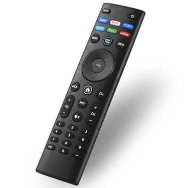 Imagem de Substituição de controle remoto universal para VIZIO Smart TV XRT136 XRT140 XRT260 XRT270 Smartcast D, E, M, P, V, série PX, com botões para Netflix Disney Prime Video Hulu (sem função de voz)