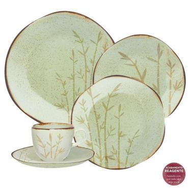 Imagem de Aparelho de Jantar 30 Peças Ryo Bambu Oxford