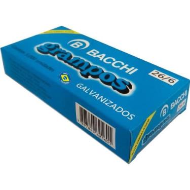 Imagem de Grampo para Grampeador 26/6 Galvanizado 5000 Grampos (7897849621601) -