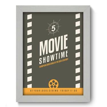 Imagem de Quadro Decorativo - Cinema - 19cm x 25cm - 047qdhb - Allodi