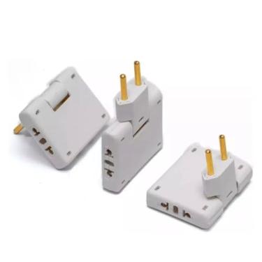 Imagem de Kit 2 Adaptador Benjamin T Articulado 3 Saídas Eletroplas Eletrico V-07 V-06