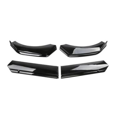 Imagem de Compatível com Renault Clio 4 5 RS GT 1993-2021 Para-choque dianteiro, spoiler, saia divisora, difusor, proteção(Matte Black)