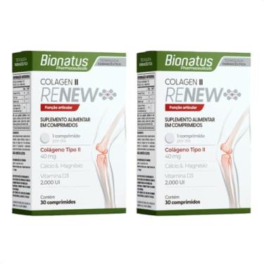 Imagem de Kit com 2 Colageno Tipo II Colagem Renew Supl Alime