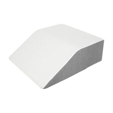 Imagem de Kokiya Almofada de cunha para pernas, apoio para as pernas para circulação confortável, alta densidade, fecho de zíper, lavável, 61x51x20,5 cm, eleva os pés,