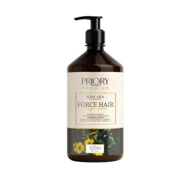 Imagem de Máscara force hair 500g crescimento e fortalecimento dos fios combate 
