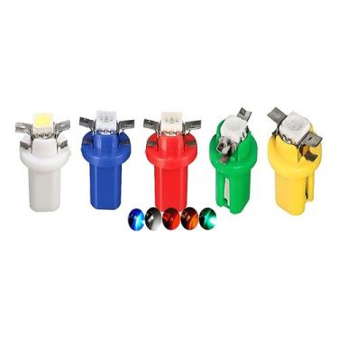 Imagem de Kit 4 Lâmpada Led Painel Branco Prisma 2008 2009 2010 2011 - Lumi, Bra