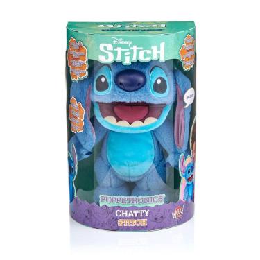 Imagem de Pelúcia Interativa Stitch (Fantoche) com Som - Stitch Wow