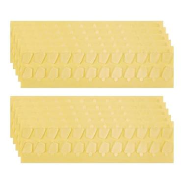 Imagem de Baoblaze 10x Adesivos Adesivos Pontos Fácil Remoção Práticos Pontos Transparentes Cola Acrílica para Projetos de Artesanato Estatuetas Prateleiras, 24 1.3x1.45x0.17 Cm