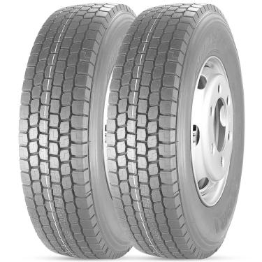 Imagem de 2 Pneu 295/80R22.5 Xbri Robusto B5 152/149M 18PR Borrachudo