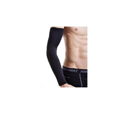 Imagem de Mangas de braço esportivas com proteção solar UV - Lightbek Official S