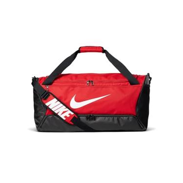Imagem de Nike Bolsa esportiva unissex para treinamento Brasilia 9,5, University Red/Black/White, Medium, Brasília 9,5