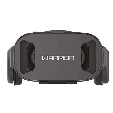 Imagem de �culos Realidade Virtual 3D Gamer Hedeon com Fone de Ouvido Preto Warrior - JS086