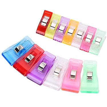 Imagem de aqxreight Kit de Clipe de Costura de 100 Peças para Criar Suprimentos de Bordados de Encadernação de Acolchoados