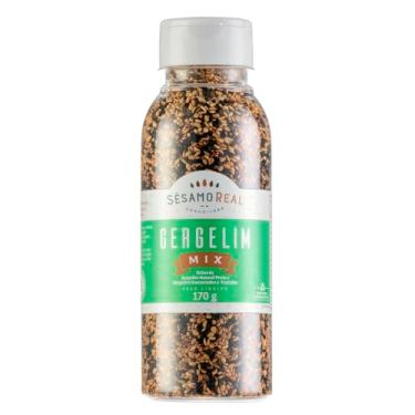 Imagem de Mix de Gergelim em Grãos Branco e Preto Natural Sem Glúten 170g Finalizar Comida Japonesa Saladas Pratos Massas Sésamo Real