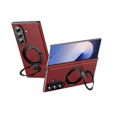 Imagem de Capa Dura Magnética Para Carregamento Sem Fio Samsung Galaxy Z Fold 7 