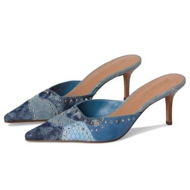 Imagem de Steve Madden Alexi Pump feminino, Jeans mult cravejado, 35