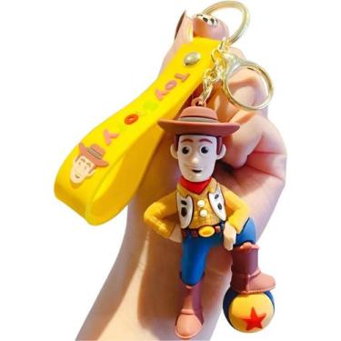 Imagem de Chaveiro 3d Xerife Woody Toy Story Personagem Chave Carro Desenho Ping
