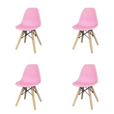 Imagem de Cadeira Eiffel Infantil Rosa Bebe