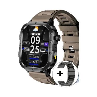 Imagem de Relógio Inteligente Masculino Para Atividades Ao Ar Livre Com Tela HD 