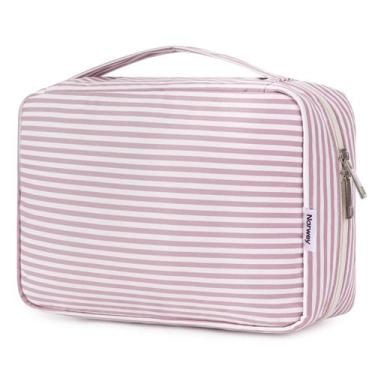 Imagem de Bolsa de higiene pessoal de viagem Narwey Small para mulheres com list