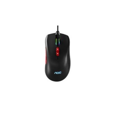Imagem de Mouse Gamer com Fio 7200 DPI - Preta - AOC