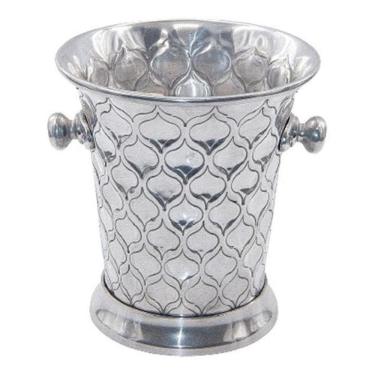 Imagem de Balde De Champanhe Gelo Em Alumínio Robusto 25 X 27