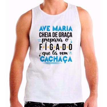Imagem de Regata Camisa Personalizada Carnaval Estampada Adulto  Plus Size Ótimo