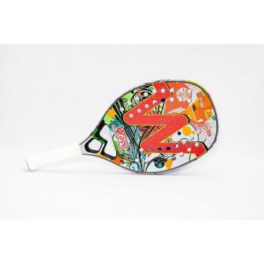 Imagem de Raquete de Beach Tennis Super Touch 3K Vermelho e Cinza -  Wave-Unissex