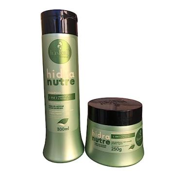 Imagem de Kit Haskell HidraNutre Shampoo 300ML + 1 Mascara 300ML