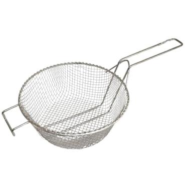 Imagem de Cesto Peneira Para Frituras 20 Cm Profissional Cabo 15 Cm