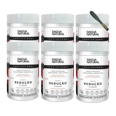 Imagem de 6kg Creme Massagem Pimenta Negra + Espátula - Termo Ativa - D'agua nat