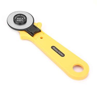 Imagem de GLOGLOW Conjuntos de Ferramentas Manuais Cortador Rotativo de 45 Mm, Material para Tecido, Papel, Couro, Com Alça Confortável para Uso Doméstico e Em Oficinas Ferramentas de Couro