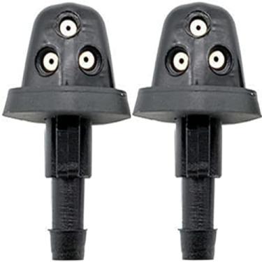 Imagem de Bocais de lavagem de para-brisa para Su/zuki Swift MK2 2005-2010 Bocal de lavadora de limpador de para-brisa dianteiro de carro, 2 peças de carro