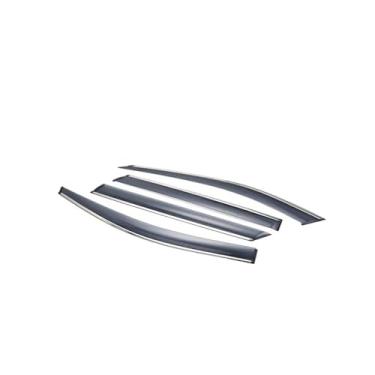 Imagem de GRJQRKHZ Defletor de janela lateral do carro para F&ord S-Max 2006-2015 Weathershied viseira de porta vento sol proteção chuva janela lateral defletores de vento