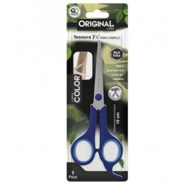 Imagem de Tesoura 7-1/2 color p/cabelo sl0091 - Original - Original Line