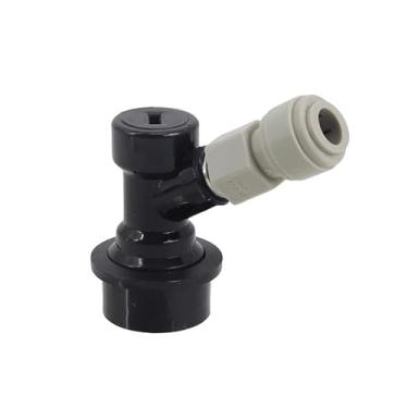 Imagem de Desconector de gás e barril de cerveja Ball Lock com encaixe de pressão de 8/9,5 mm, dispensador de cerveja artesanal para barris(H)