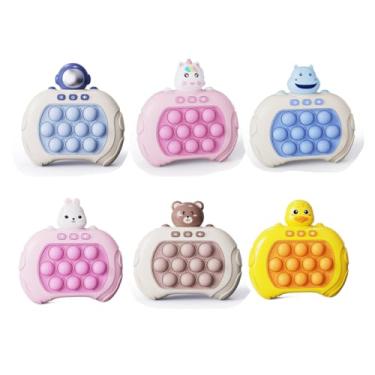 Imagem de Pop It Eletrônico Anti-Stress GamePlay Touch Pro Brinquedo Sensorial de Bolhas com Luzes e Sons Divertidos | APOLLO'S STORE (Urso)