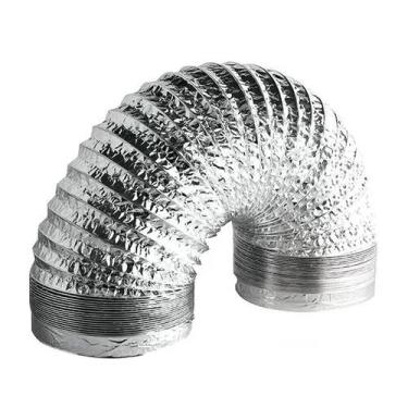 Imagem de Duto alumínio 12 polegadas x 3m ventilação exaustão - Engarb