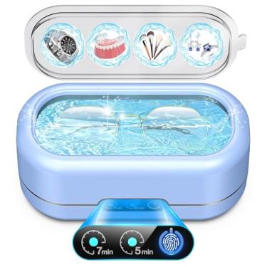 Imagem de Seepark Limpador Ultrassônico Profissional De Joias Com Temporizador Digital, Máquina De Limpeza Ultrassônica De 50 Khz Com Aço Inoxidável 304 Para Joias, Óculos, Anéis, Moedas, Pulseiras De Relógio