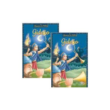 Imagem de Combo 2 Livros Clássicos da Bíblia: Gideão  Infantil  SBN
