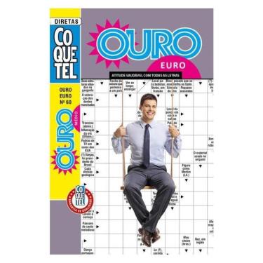 Imagem de Palavras-Cruzadas Diretas Coquetel Ouro Euro 60